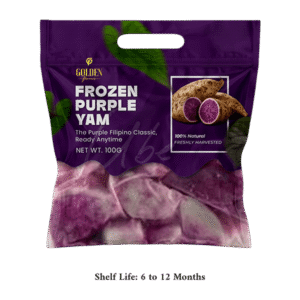 Cardaba Purple Yam Frozen Fruits 100g
